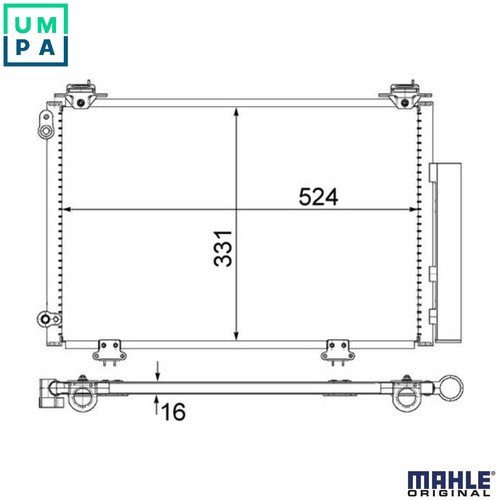 Condenser air conditioning - conditioning, ac