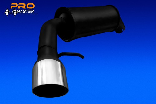 Sport exhaust silencer - silencer, back