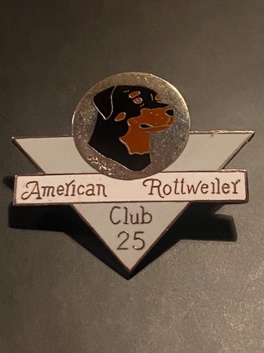 Vtg american rottweiler club - american,