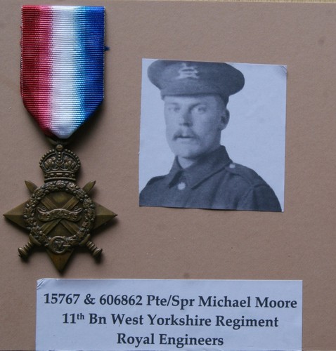 Ww1 1914 star michael moore - ww1,