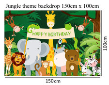Jungle Safari Animals Birthday