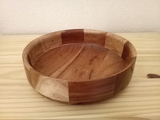 Acacia Wood Fruit Bowl -