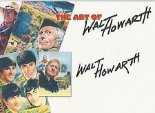 The Art of Walt Howarth - A1 "Walt Howarth" (Doctor Who Artist) Autograph Card