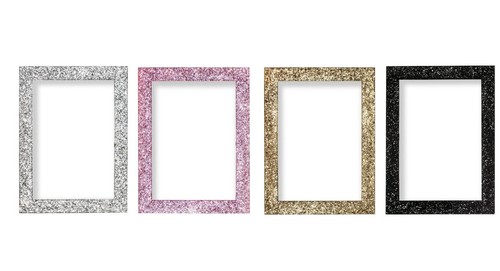 Photo frame glitter range - frame,