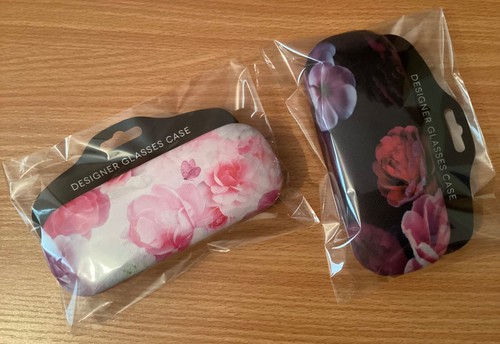 Designer glasses cases - cases, x2