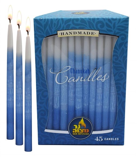 Handmade hanukkah candles - 45,