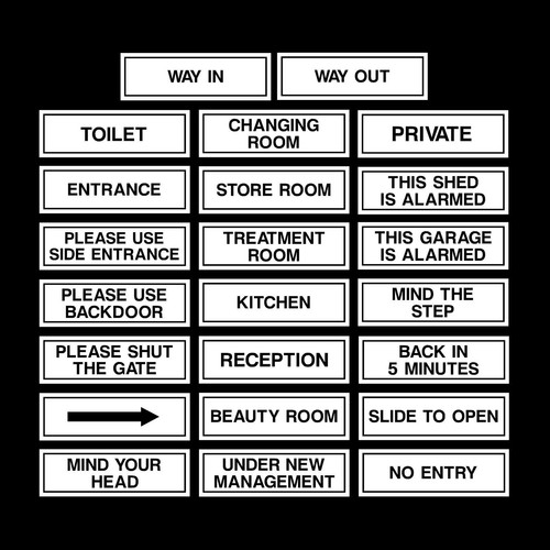 Door office signs 60mm - door/office,