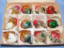Vintage Glass Christmas Tree