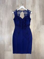 Lispy Love Michelle Keegan - Deep Royal Blue Bodycon Dress UK 10