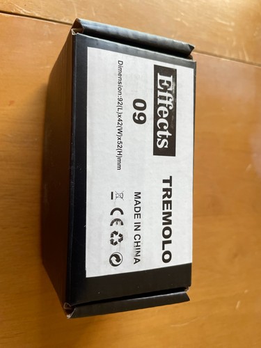 Effects tremolo gold mini - tremolo,