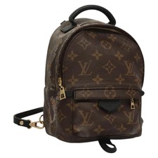 LOUIS VUITTON Monogram Palm Springs MINI Backpack M44873 LV Auth 128294