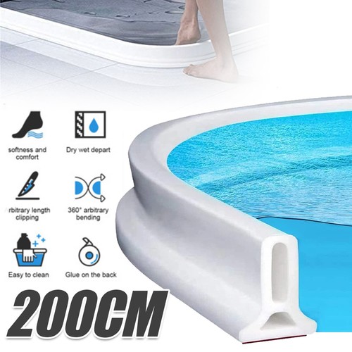 Water stopper shower barrier - water,