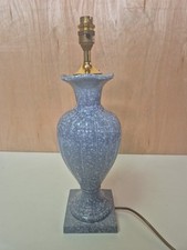 Goodson Lighting Ltd Ceramic Table Lamp Vintage Blue Decorative Heavy