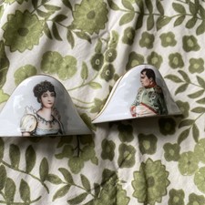 VTG RARE FRENCH PORCELAIN SALT