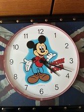 Walt Disney Mickey Mouse Wall Clock (super rare)  German made 