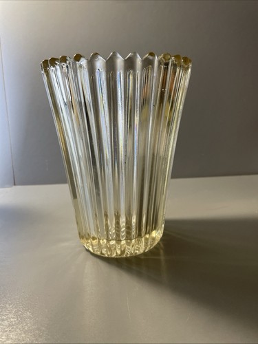 Vintage art deco pressed glass - vintage,