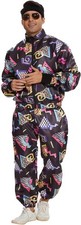 80s 90s Fancy Dress Shell Suit