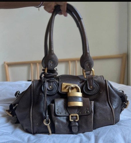 Chloe paddington tote brown - chloe,