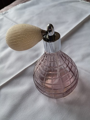 Perfume atomiser purple glass - purple,