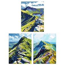 Set lake district - set, of