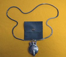 Rare Vintage Vivienne Westwood Smiley Face with Orb Oil Lighter Necklace