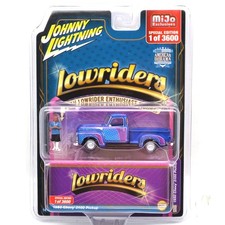Johnny Lightning 1/64 Scale Mijo Exclusive - Lowriders 1950 Chevy 3100 Pickup Wi