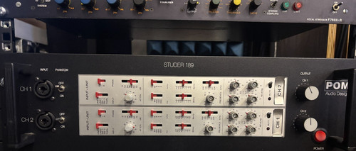 Studer 189 unique pre amps - studer, 2ch