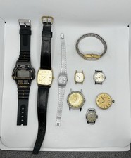 Timex job lot watch bundle for spares or repair (untested)