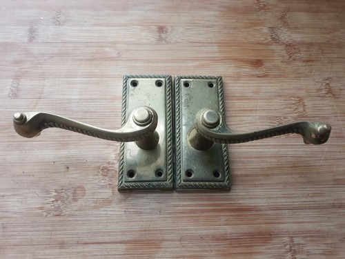 Pair ofbrass georgian style