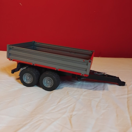 Grey red black tandem axle - tandem,