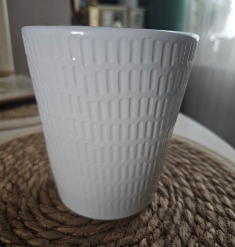 Vintage german white ceramic - white,