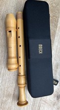 Wooden tenor recorder by Moeck at modern pitch (A440). Never used. Rottenburgh