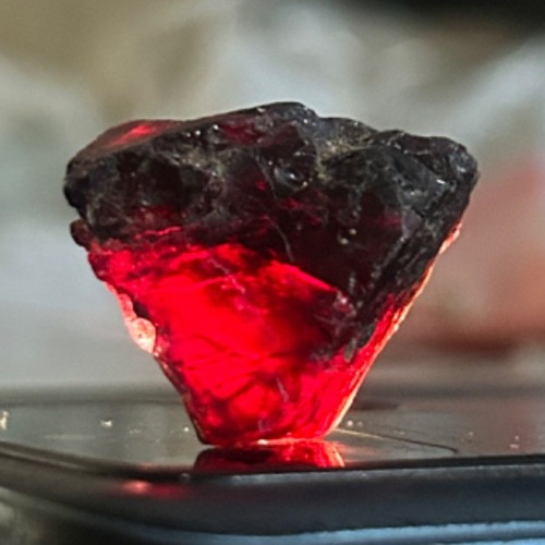 Big garnet rough - garnet, natural