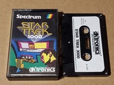 Star Trek 3000 - Sinclair ZX Spectrum 16K / 48k Game Cassette - dk'tronics