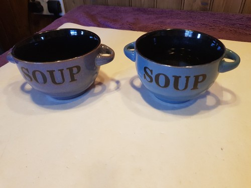 Pair soup bowls with - pair,