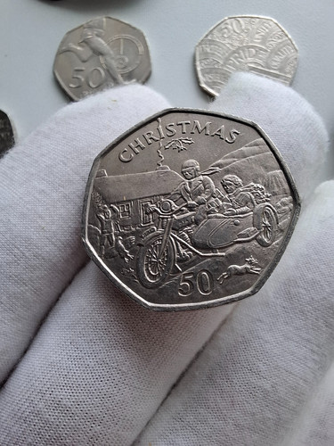 Coin collection 50p - collection,