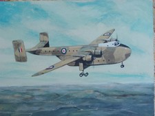 Original painting, aviation