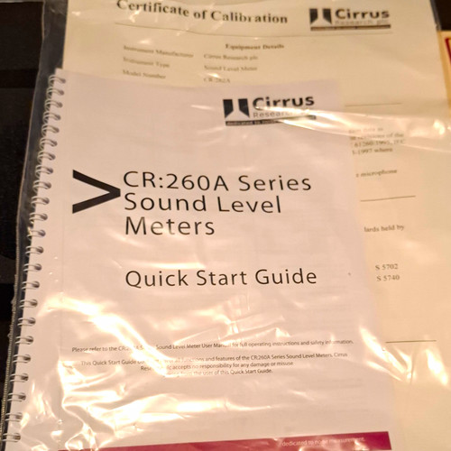 Cirrus research 262a sound - cirrus,