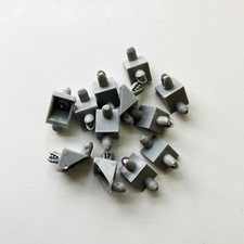 115344 12 x Ikea KOMPLEMENT PAX Wardrobe Shelf Support/Plug/Pins/Brackets Beige