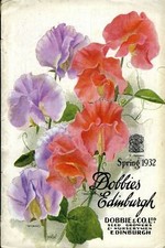 Sweet Pea Floral Flower Garden Seed Catalogue Vintage Retro Style Metal Sign