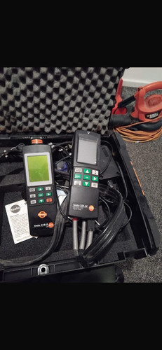 Testo uncalibrated flue gas