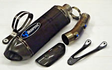 BMW S1000RR S1000 RR AKRAPOVIC 65mm EXHAUST + AKRAPOVIC CARBON HANGER 2015-2016