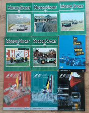 Motor racing programmes - motor,