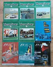 Motor Racing Programmes & Magazines 1963 - 2012