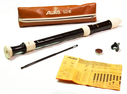 Aulos recorder treble 309a - recorder,