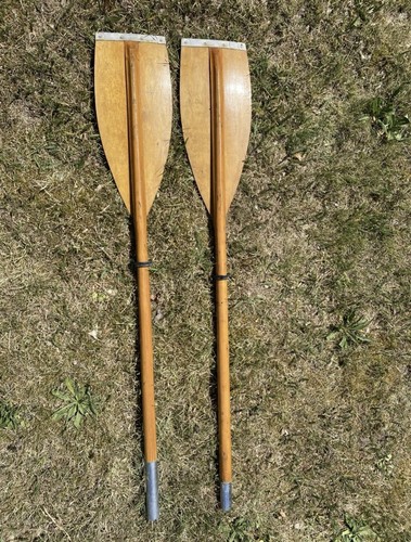 Vintage wooden metal tipped - metal,