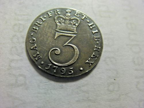 Maundy coins 3d - ,