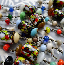 antique art deco multi colour