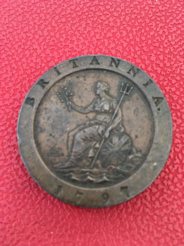 King george iii 1797 - king, copper