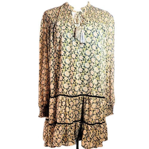 Rewind embroidered tiered mini - rewind,
